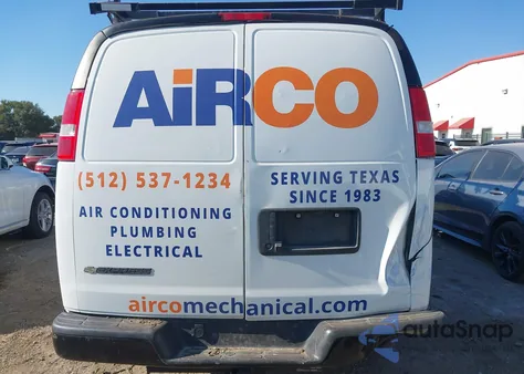 2021 Chevrolet Express Cargo Rwd 2500 Regular Wheelbase Wt z USA, uszkodzony, nr VIN 1GCWGAF71M1155270